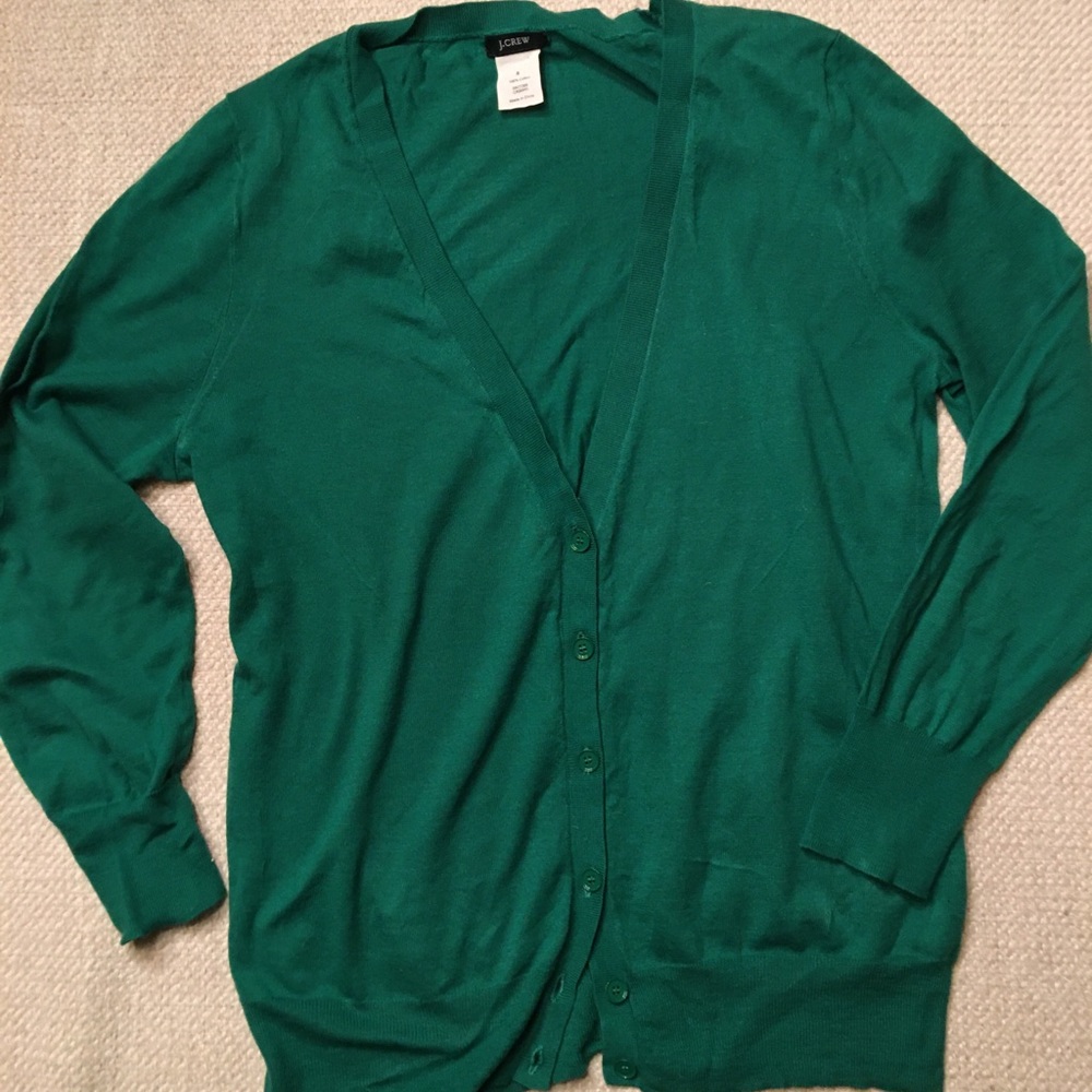 J crew cardigan sweater